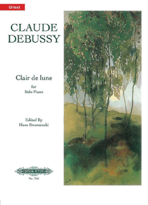 Clair de Lune from Suite Bergamasque for Piano: Urtext, Sheet