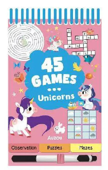 45 Games Unicorns by Celine Potard