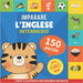 Imparare l'inglese - 150 parole con pronunce - Intermedio: Libro illustrato per bambini bilingue by Gnb