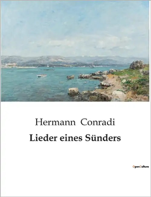 Lieder eines Sünders by Conradi, Hermann