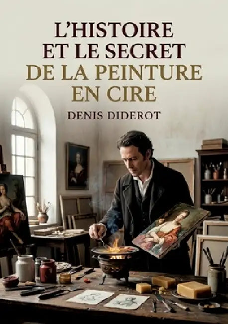 L'Histoire et le secret de la peinture en cire: La peinture à la cire dévoilée l'histoire et les techniques par Diderot, un guide pour artistes et ama by Denis Diderot