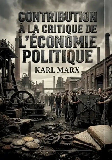 Contribution à la critique de l'économie politique: Une analyse des fondements de l'économie bourgeoise par Karl Marx, explorant le capital, la propri by Karl Marx