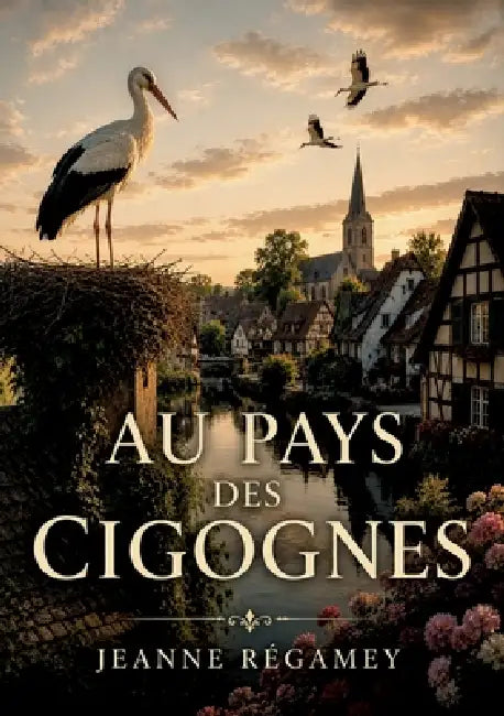 Au pays des cigognes: Une immersion dans les récits d'Alsace par Jeanne Régamey et Frédéric Regamey, explorant le patrimoine et les traditions locales by Jeanne Régamey