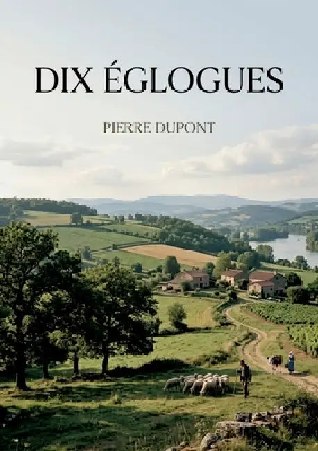 Dix églogues: Un hommage filial aux campagnes lyonnaises et une peinture des âmes qui les habitent. by Pierre DuPont