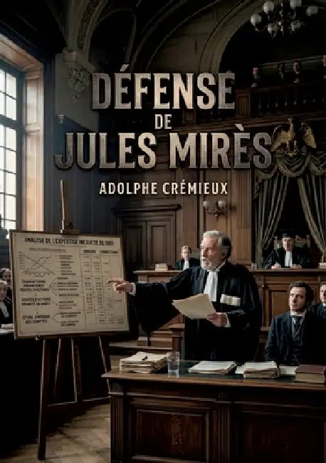 Défense de Jules Mirès: La défense de Jules Mirès par Adolphe Crémieux lors des audiences de 1861 à la Cour Impériale de Paris by Benjamin Crémieux