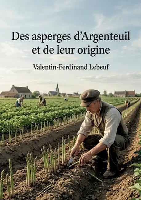 Des asperges d'Argenteuil et de leur origine: Une histoire de la culture de l'asperge à Argenteuil au XIXe siècle, mettant en avant les cultivateurs e by Valentin-Ferdinand Lebeuf