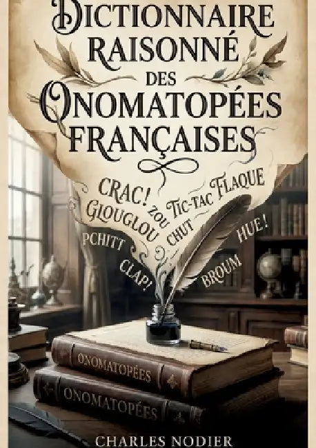 Dictionnaire raisonné des onomatopées françaises: Un dictionnaire des onomatopées françaises, explorant l'imitation des sons dans la langue et l'écrit by Charles Nodier