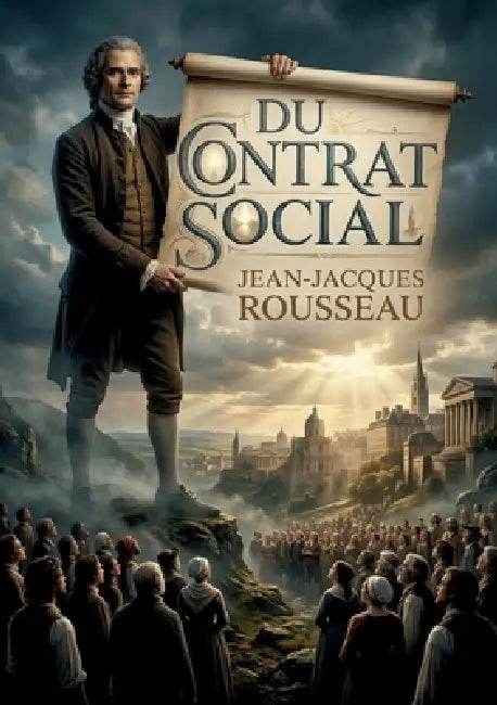 Du contrat social: Une oeuvre fondatrice de la philosophie politique moderne, explorant les principes du droit et de la légitimité du pouvoir. by Jean-Jacques Rousseau