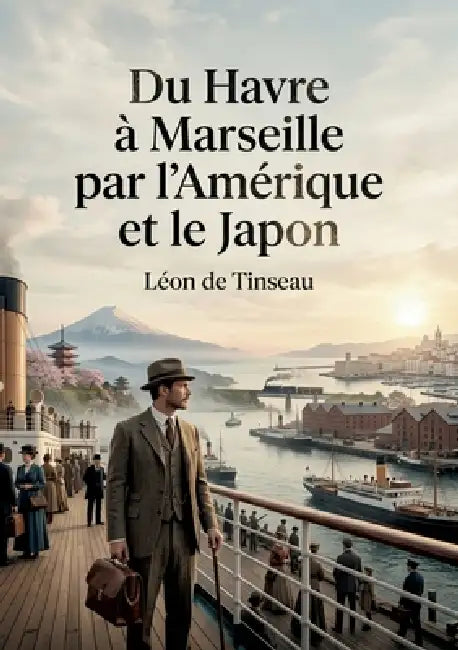 Du Havre à Marseille par l'Amérique et le Japon: Un voyage à travers l'Amérique et le Japon, reliant Le Havre à Marseille. by Léon de Tinseau
