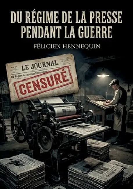 Du régime de la presse pendant la guerre: Une analyse juridique du régime de la presse en France durant la Première Guerre mondiale par Félicien Henne by Félicien Hennequin
