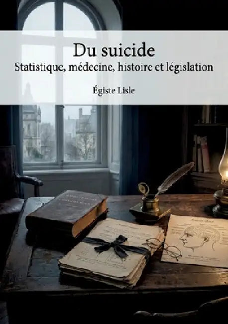 Du suicideStatistique, médecine, histoire et législation: Une analyse statistique, médicale, historique et légale du suicide par Égiste Lisle, offrant by Égiste Lisle