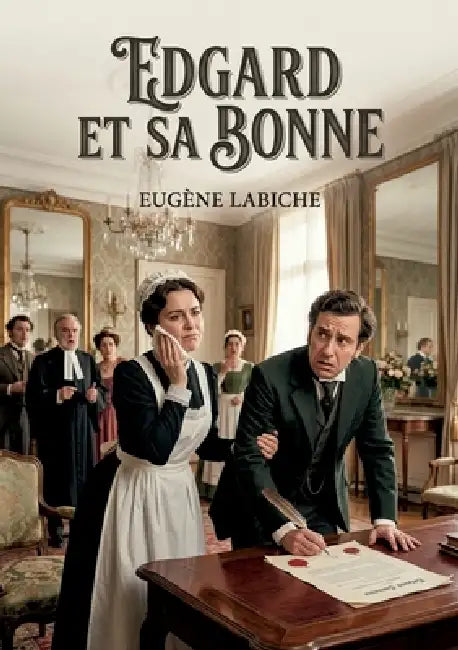 Edgard et sa bonne: Les péripéties d'Edgard, tiraillé entre son mariage arrangé et les avances de sa bonne, dans une comédie d'Eugène Labiche. by Eugène Labiche