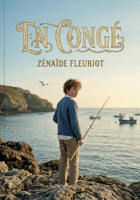 En congé: Le récit initiatique d'un jeune garçon en vacances, entre découvertes et réflexions sur le passage à l'âge adulte. by Zénaïde Fleuriot