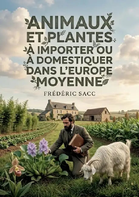 Animaux et plantes à importer ou à domestiquer dans l'Europe moyenne: Une exploration des espèces animales et végétales susceptibles d'être acclimatée by Frédéric Sacc