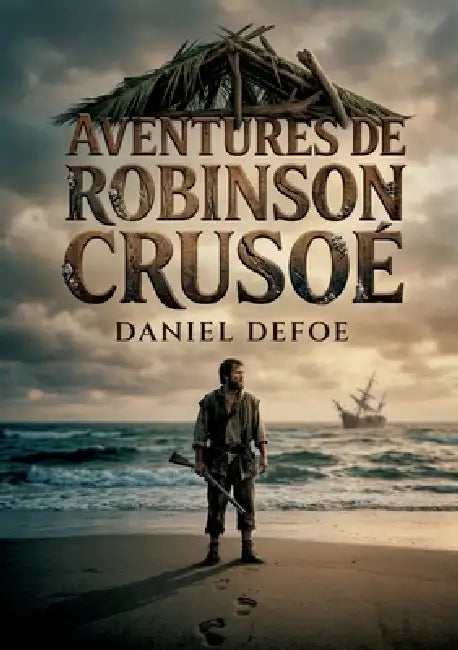 Aventures de Robinson Crusoé: Les péripéties et la survie de Robinson Crusoé, confronté à la solitude sur une île déserte, illustrent l'ingéniosité et by Daniel Defoe
