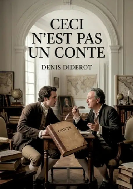 Ceci n'est pas un conte: Une exploration des dialogues philosophiques et des réflexions sur la société par Denis Diderot, offrant un aperçu de la pens by Denis Diderot