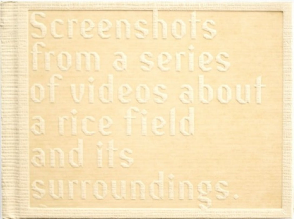 Screenshots of a rice field and its surroundings