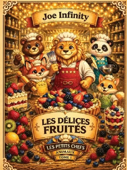 Les Petits Chefs Animaux - Tome 1: 25 recettes fruitées faciles et amusantes à réaliser en famille - Dès 6 ans by Joe Infinity