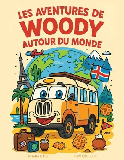 Les Aventures de Woody autour du Monde: Un livre illustré pour petits explorateurs by Estelle Ohanian