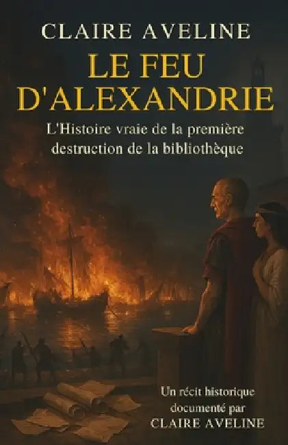 Le Feu d'Alexandrie: L'Histoire vraie de la première destruction de la bibliothèque by Claire Aveline