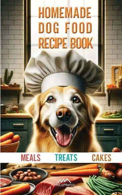 Homemade Dog Food Recipe Books for Meals, Treats and Cakes: Pawsitively Delicious Dog Dishes by Melamarco