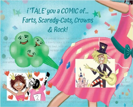 i 'TALE' you a COMIC of... Farts, Scaredy-Cats, Crowns and Rock! by Beatriz Prado García