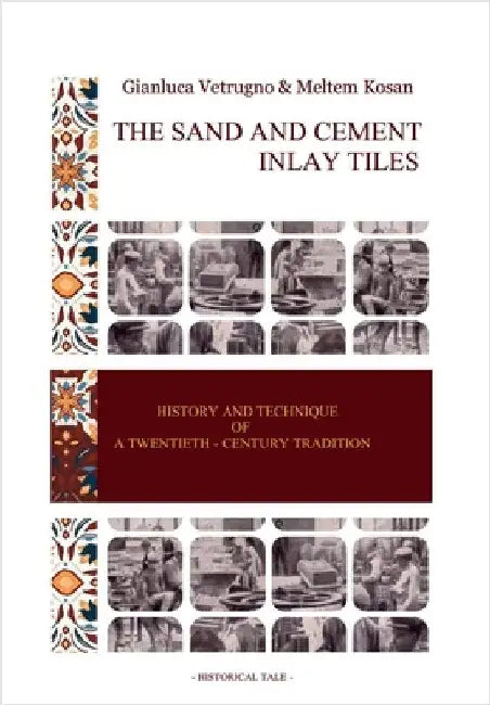 The sand and cement inlay tiles by Meltem Kosan, Gianluca Vetrugno