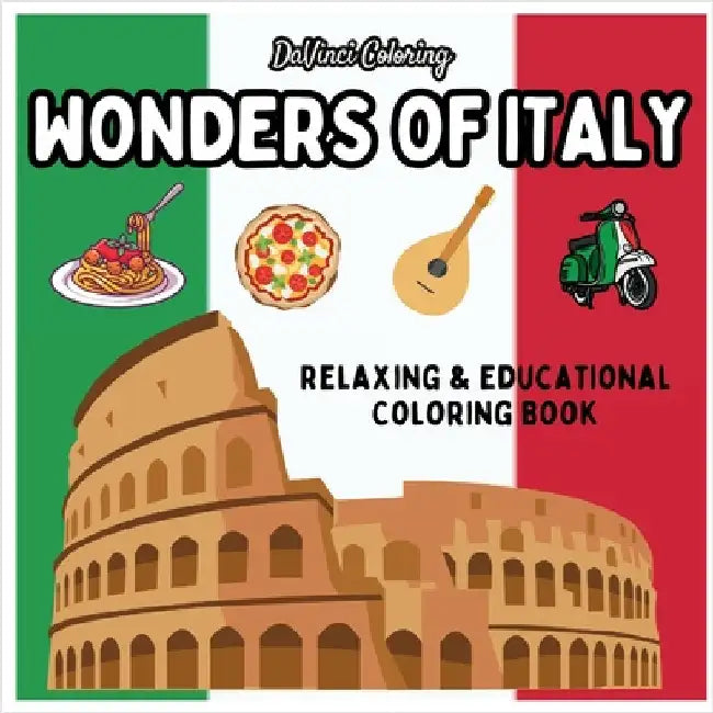 Wonders of Italy by Davinci Coloring