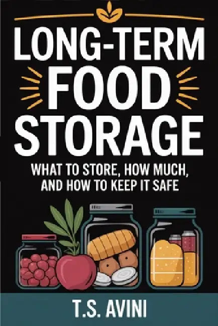 Long-Term Food Storage: What to Store, How Much, and How to Keep It Safe by T. S. Avini