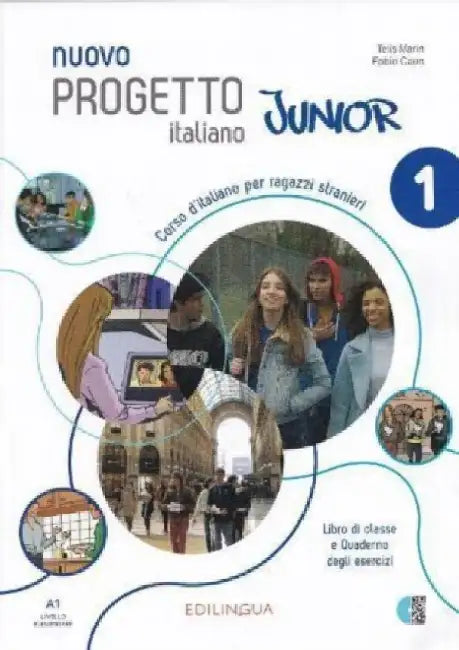 Nuovo Progetto italiano Junior 1 + online access code by T Marin