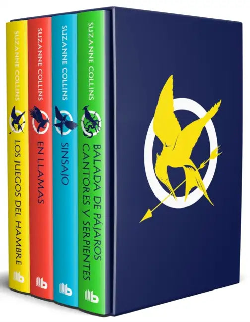Estuche Los Juegos del Hambre (Contiene: Los Juegos del Hambre / En Llamas / Sinsajo / Balada de Pájaros Cantores Y Serpientes) / The Hunger Games Box by Suzanne Collins