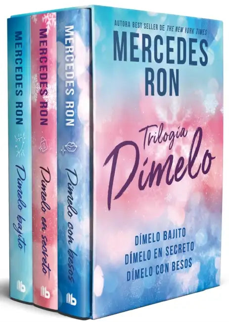 Estuche Trilogía Dímelo (Contiene: Dímelo Bajito / Dímelo En Secreto / Dímelo Con Besos) / Tell Me Trilogy Box by Mercedes Ron