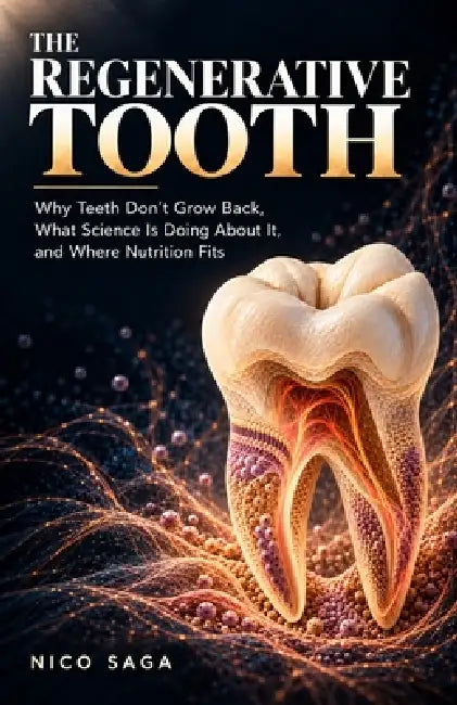 The Regenerative Tooth: Why Teeth Don't Grow Back, What Science Is Doing About It, and Where Nutrition Fits by Nico Saga