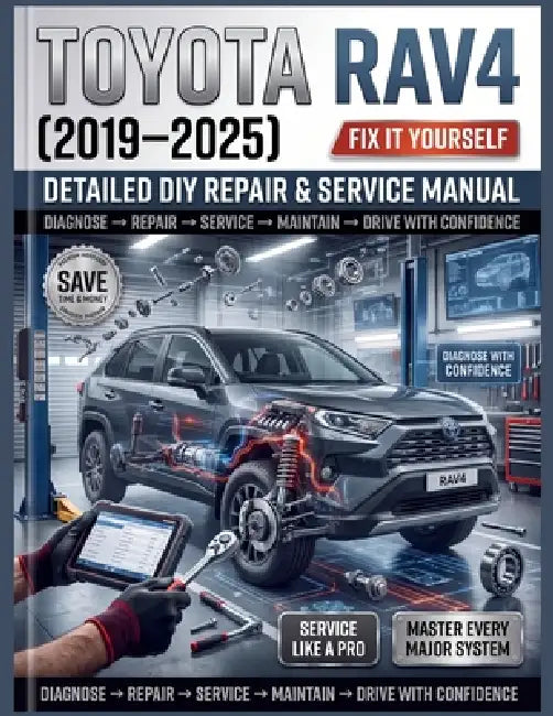 TOYOTA RAV4 (2019-2025) Detailed DIY Repair & Service Manual: The Comprehensive Step-by-Step Guide to Advanced Diagnostics, Routine Maintenance, and C by Benjamin S. Ramirez