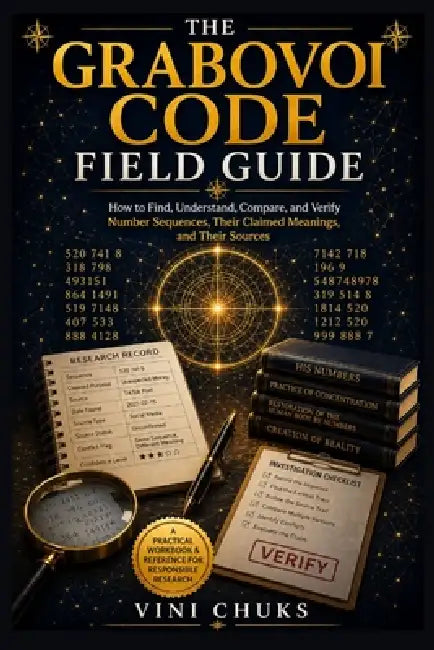 The Grabovoi Code Field Guide: How to Find, Understand, Compare, and Verify Number Sequences, Their Claimed Meanings, and Their Sources by Vini Chuks