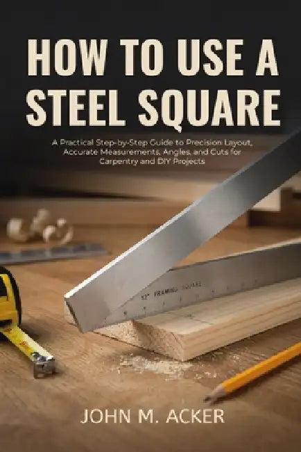 How to Use a Steel Square: Master Precision, Measurements, and Angles with the Ultimate Hand Tool for DIY and Professional Projects by John M. Acker