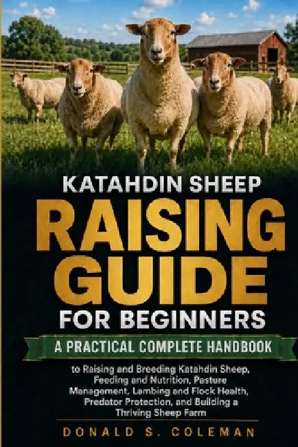 Katahdin Sheep Raising Guide for Beginners: A Practical Complete Handbook to Raising and Breeding Katahdin Sheep, Feeding and Nutrition, Pasture Manag by Donald S. Coleman