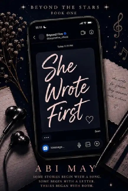She Wrote First by Abi May