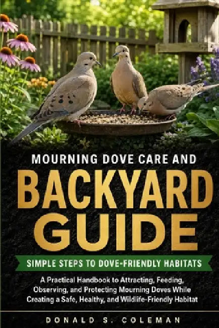 Mourning Dove Care and Backyard Guide: A Practical Handbook to Attracting, Feeding, Observing, and Protecting Mourning Doves While Creating a Safe, He by Donald S. Coleman