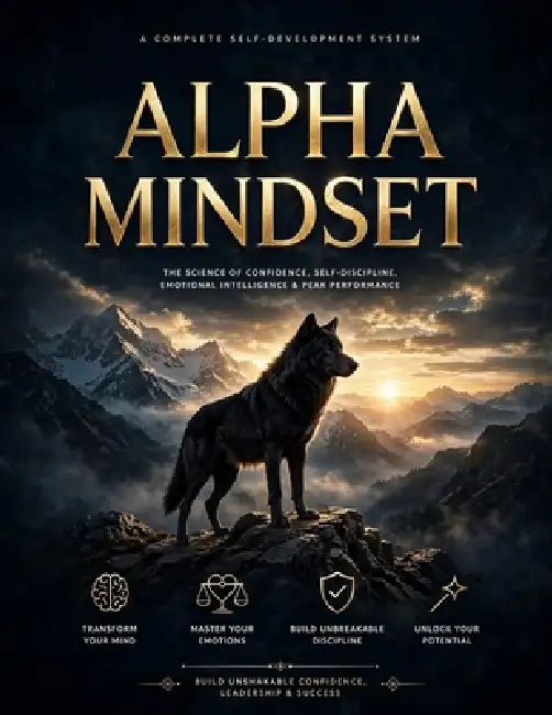 Alpha Mindset: The Science of Confidence, Self-Discipline & Emotional Intelligence for Men Who Refuse to Stay Average by Akash Kashyap