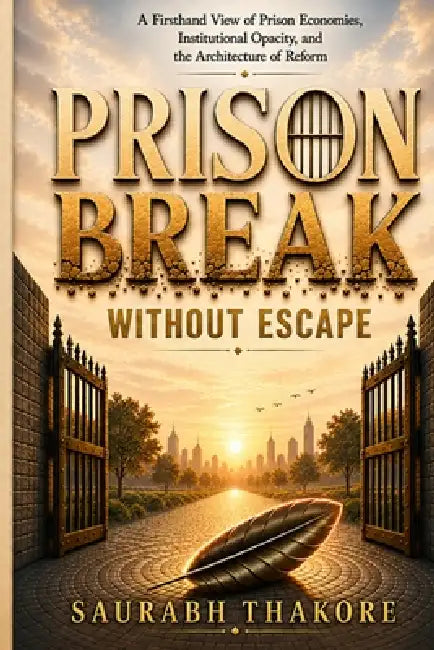 Prison Break Without Escape: A Firsthand View of Prison Economies, Institutional Opacity, and the Architecture of Reform by Saurabh Thakore