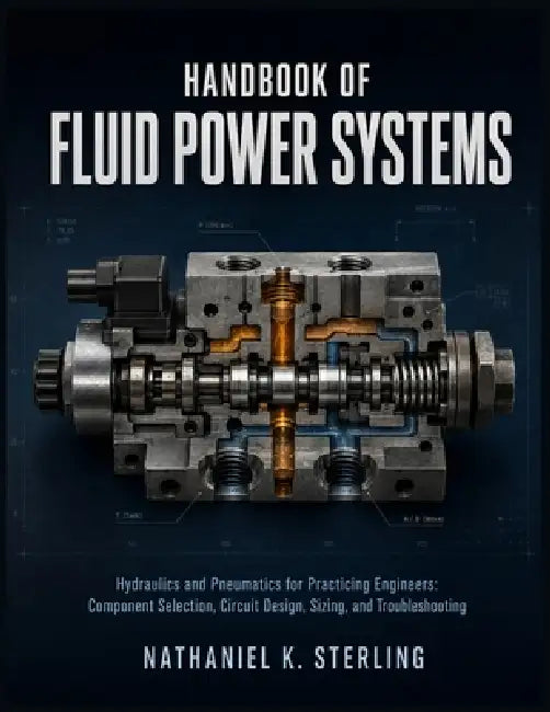 Handbook of Fluid Power Systems: Hydraulics and Pneumatics for Practicing Engineers: Component Selection, Circuit Design, Sizing, and Troubleshooting by Nathaniel K. Sterling