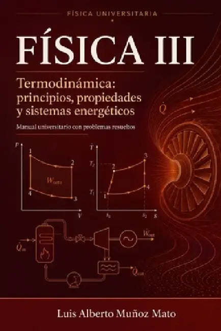 Física III: Termodinámica: principios, propiedades y sistemas energéticos by Luis Alberto Muñoz Mato