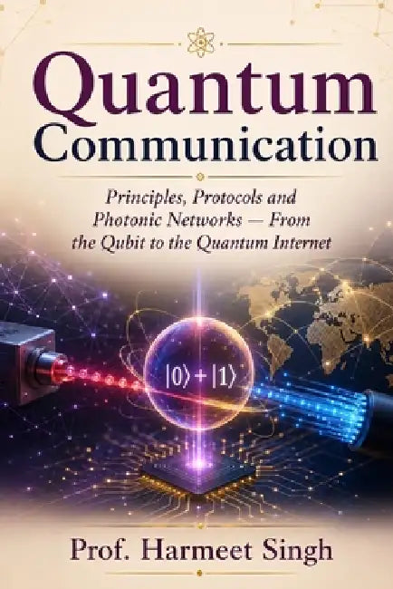 Quantum Communication: Principles, Protocols and Photonic Networks - From the Qubit to the Quantum Internet by Harmeet Singh