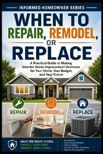 When to Repair, Remodel, or Replace: A Practical Guide to Making Smarter Home Improvement Decisions for Your Home, Your Budget, and Your Future by Knowledge Made Simple