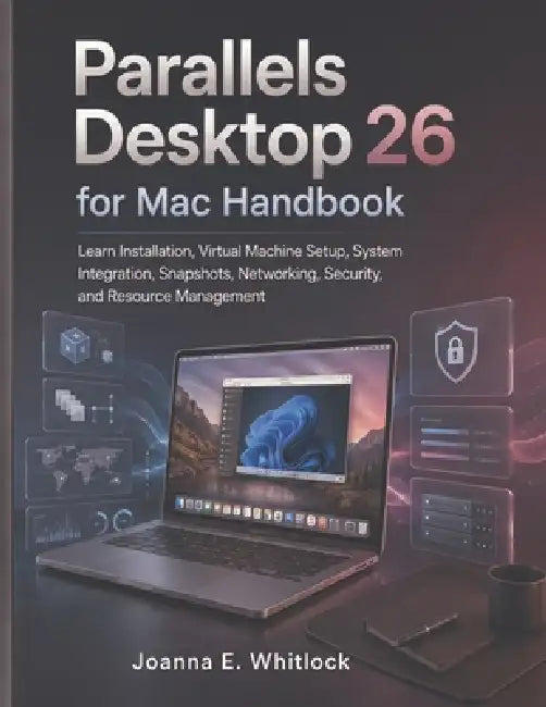 Parallels Desktop 26 for Mac Handbook: Learn Installation, Virtual Machine Setup, System Integration, Snapshots, Networking, Security, and Resource Ma by Joanna E. Whitlock