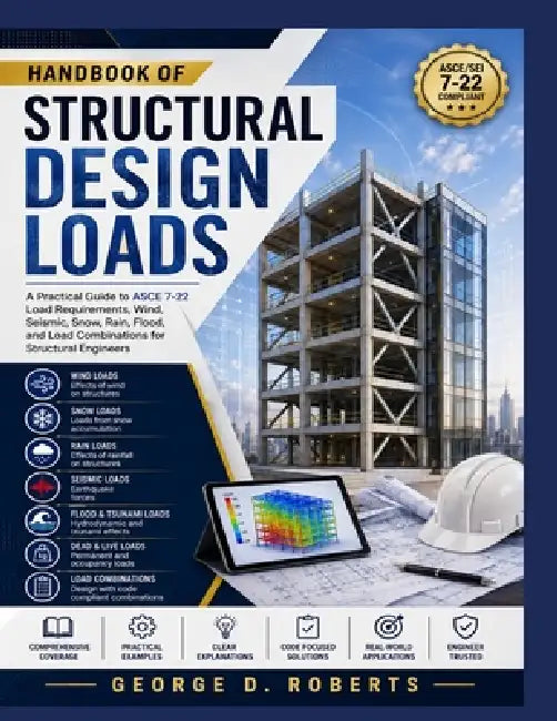 Handbook of Structural Design Loads: A Practical Guide to ASCE 7-22 Load Requirements, Wind, Seismic, Snow, Rain, Flood, and Load Combinations for Str by George D. Roberts