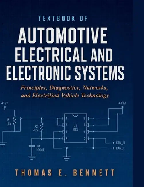 Textbook of Automotive Electrical and Electronic Systems: Principles, Diagnostics, Networks, and Electrified Vehicle Technology by Thomas E. Bennett