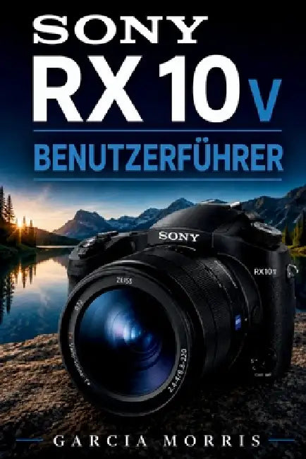 Sony Rx10 V Benutzerhandbuch: Ein praktisches, anfängerfreundliches Handbuch zur Kameraeinstellung steuert kreative Fotografie, Videoaufnahme, Fokusei by Garcia Morris