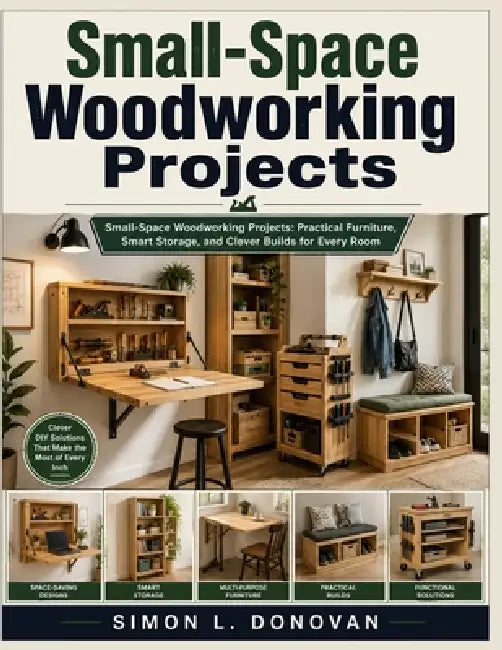 Small-Space Woodworking Projects: Small-Space Woodworking Projects: Practical Furniture, Smart Storage, and Clever Builds for Every Room by Simon L. Donovan